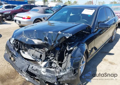 2010 Mercedes-Benz C 300 Sport from USA, damaged, VIN WDDGF5EB2AF441315